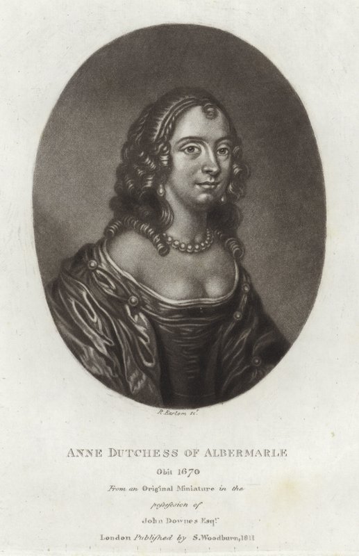 Anne vévodkyně z Albemarle od English School