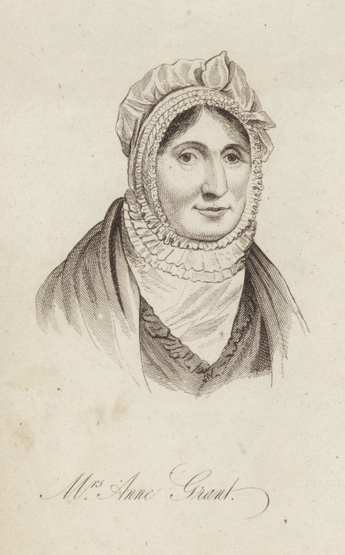 Anne Grant , skotský básník od English School
