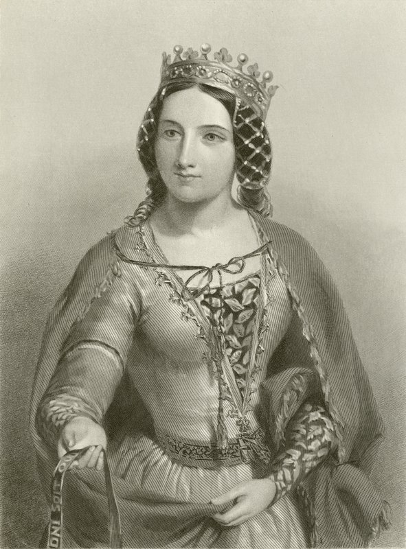 Anna z Warwicku, královna krále Richarda III od English School