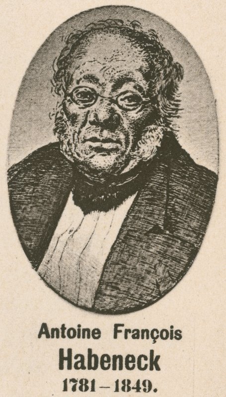 Antoine Francois Habeneck (rytina) od English School