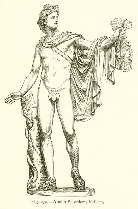 Apollo Belvedere, Vatikán od English School