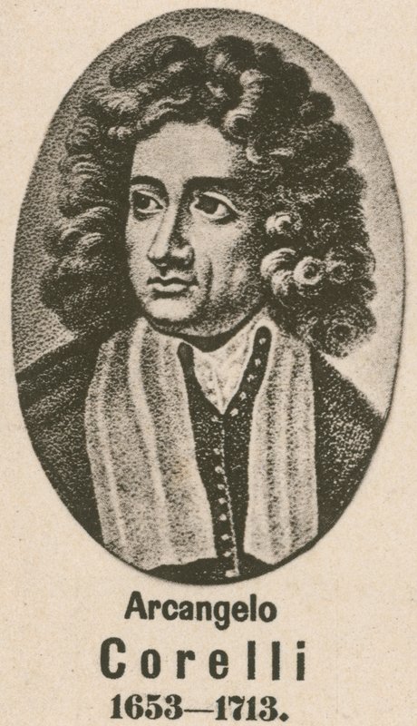Arcangelo Corelli (rytiny) od English School