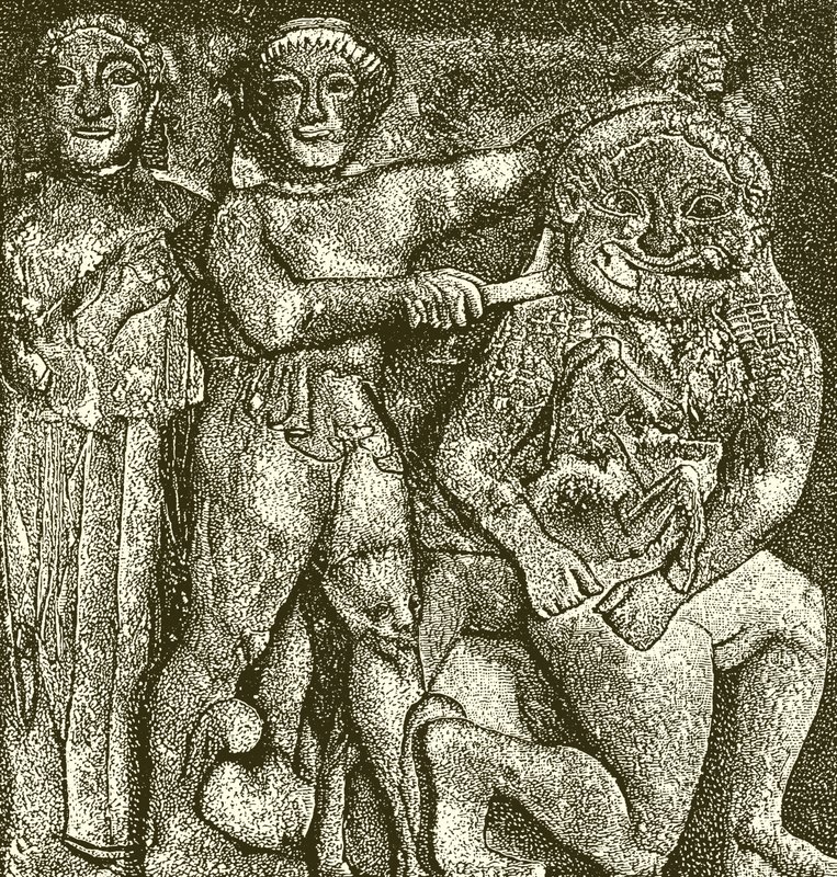 Archaická Metope od Selinus od English School