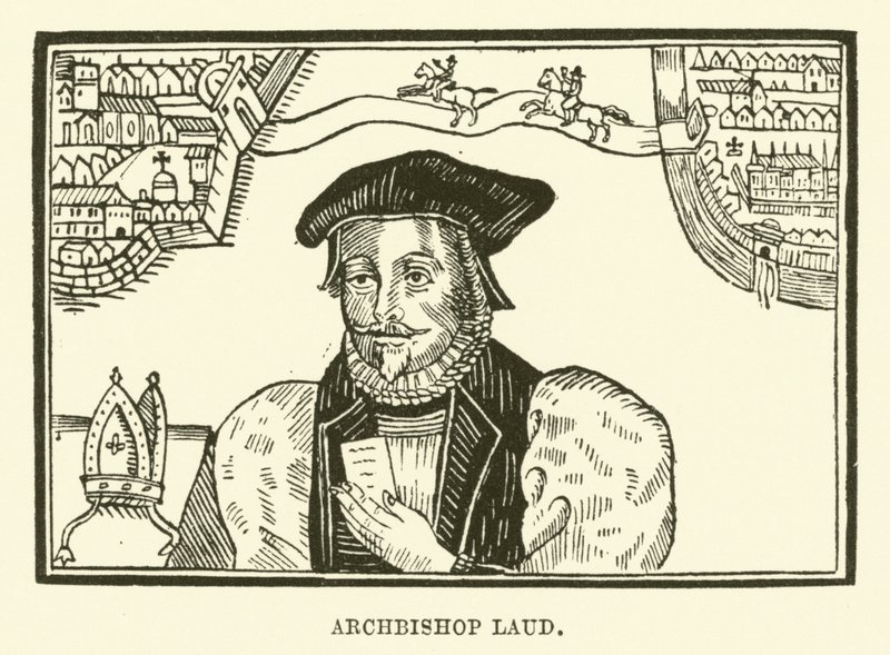 Arcibiskup Laud (rytina) od English School