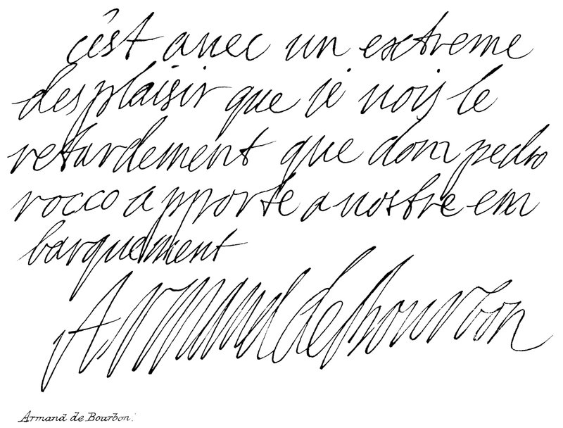 Armand z Bourbonu od English School