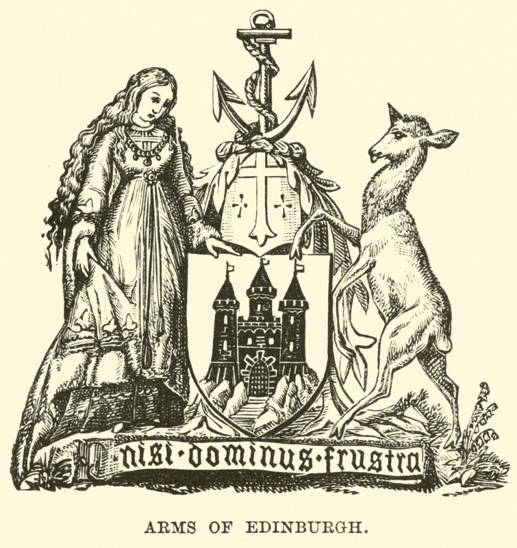 Zbraně Edinburghu od English School