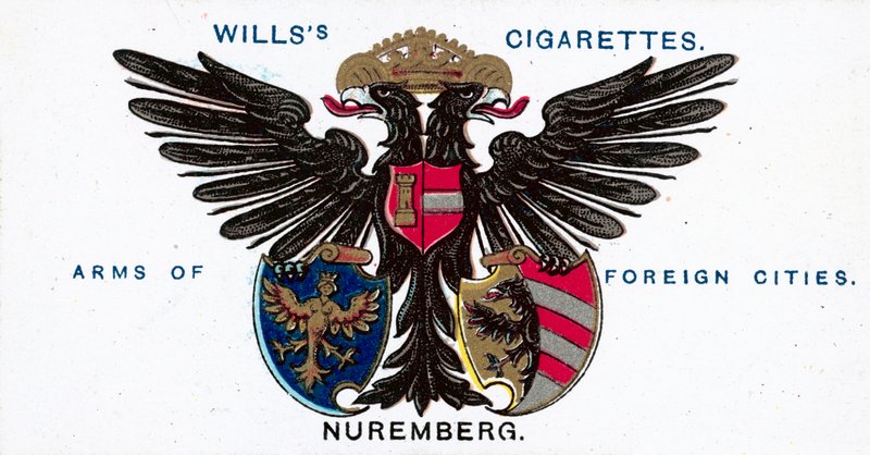 Zbraně Norimberku (chromolitho) od English School