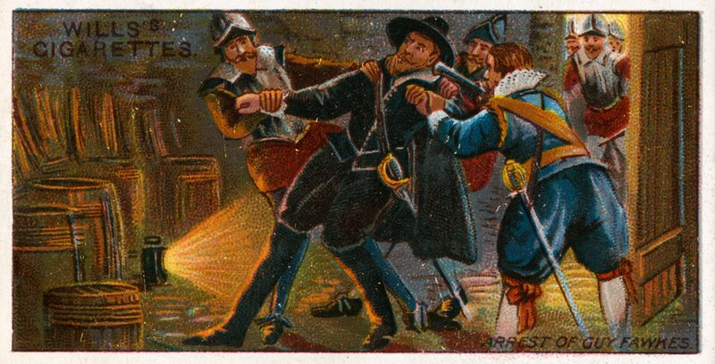 Zatčení Guye Fawkese od English School