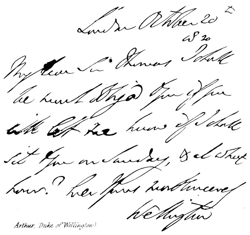 Arthur, (vévoda z Wellingtonu) od English School
