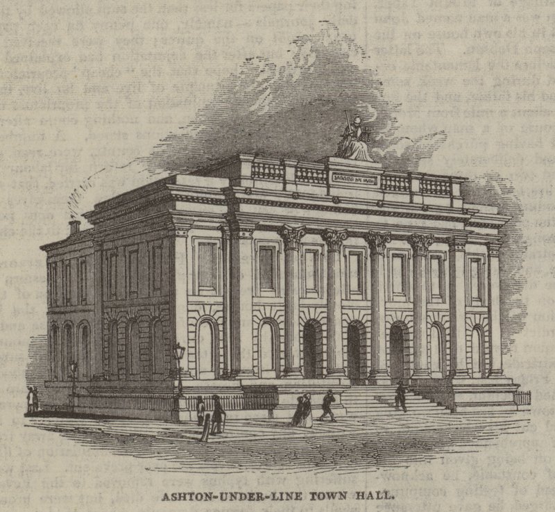 Radnice Ashton-under-Lyne od English School