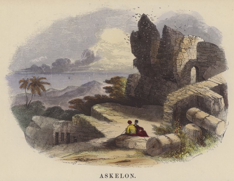 Askelon (barevné rytí) od English School