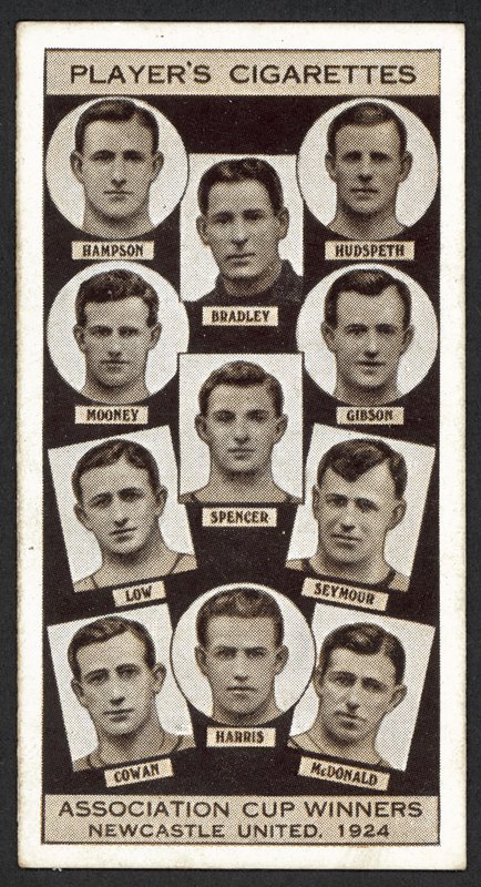 Vítězové asociačního poháru, Newcastle United od English School
