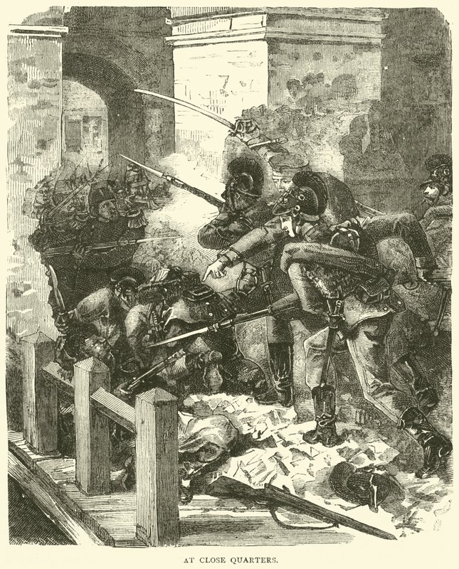 V Close Quarters, prosinec 1870 od English School