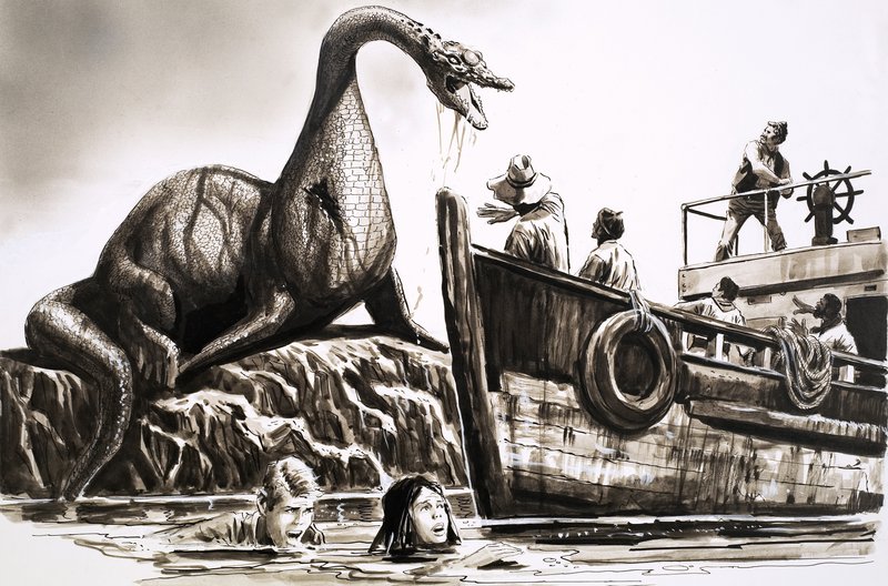 Útok prehistorického plaza od English School
