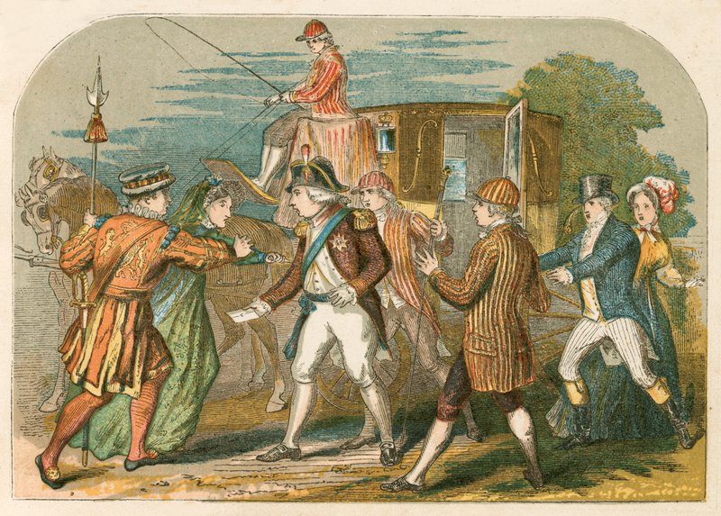 Margaret Nicholsonová se pokusila o atentát na George III od English School