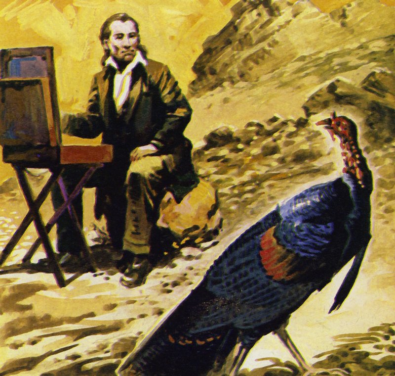 Audubon zasvětil svůj život malování ptáků Ameriky od English School