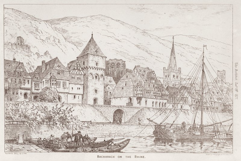 Bacharach na Rýně od English School