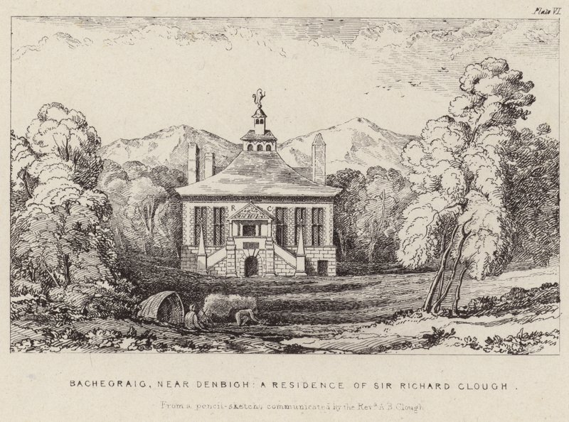 Bachegraig, sídlo sira Richarda Clougha od English School
