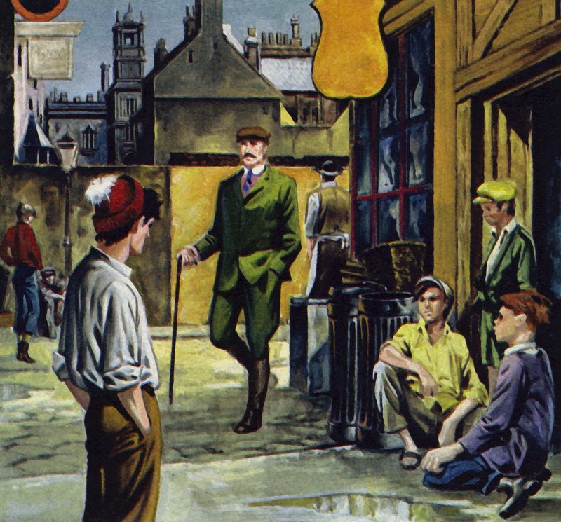 Baden-Powell byl zděšen při pohledu na nešťastné, nezdravé mladé lidi od English School