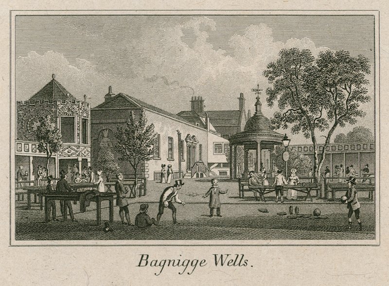 Bagnigge Wells, Londýn od English School