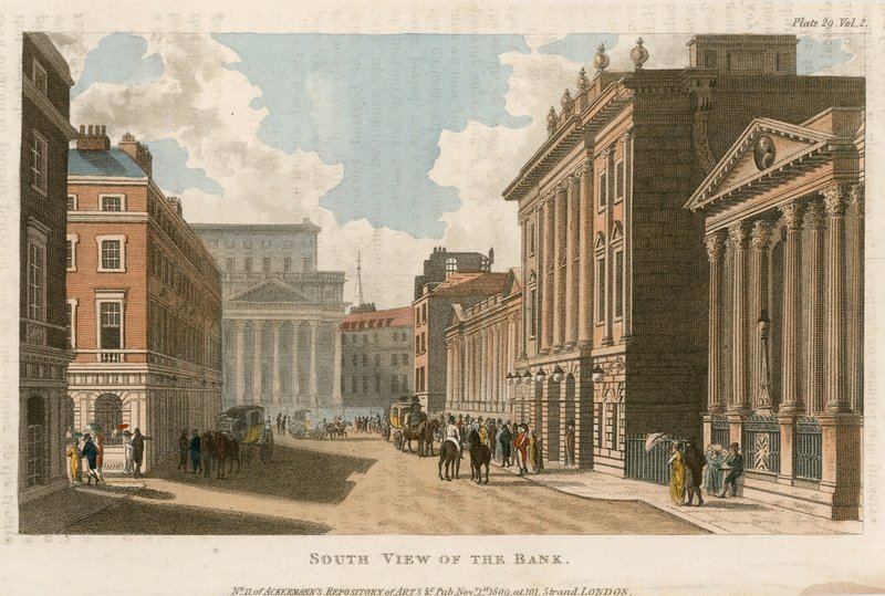 Bank of England, West Wing přidáno od English School