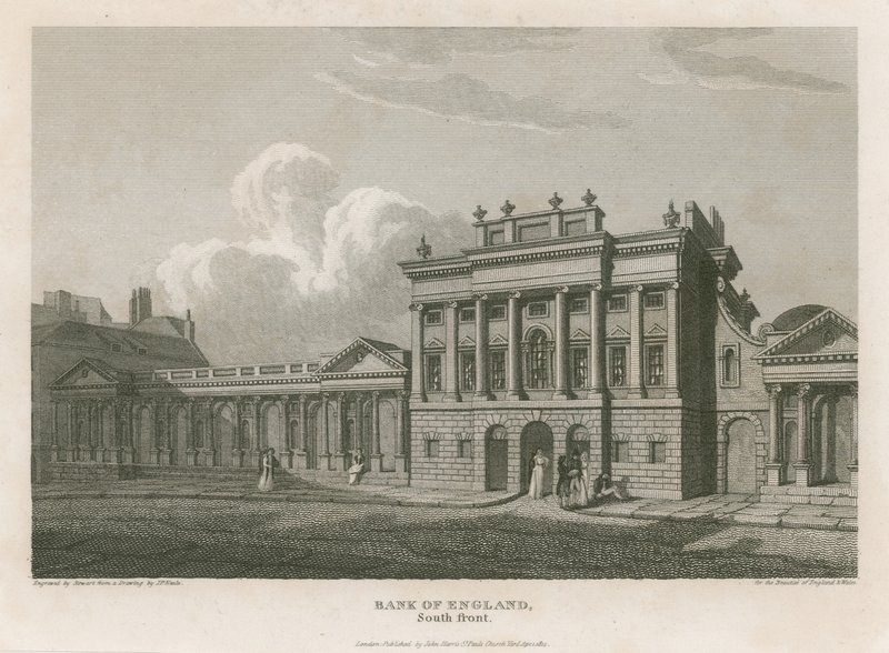 Bank of England, West Wing přidáno od English School