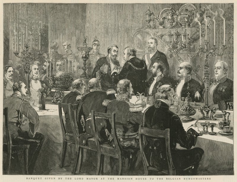 Banket pořádaný primátorem v Panském domě od English School