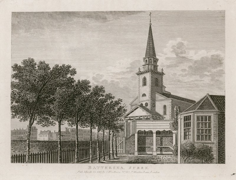 Battersea, Surrey od English School