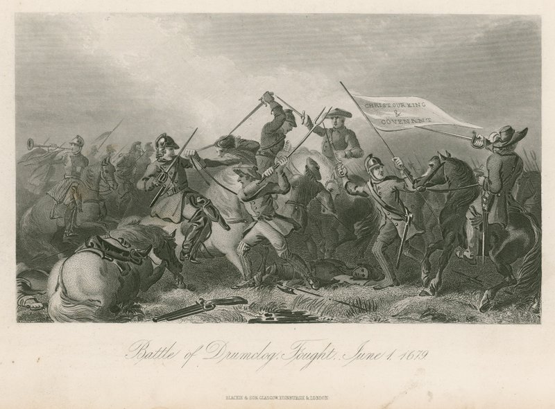 Bitva u Drumclog, vybojovaná, 1. června 1679 od English School