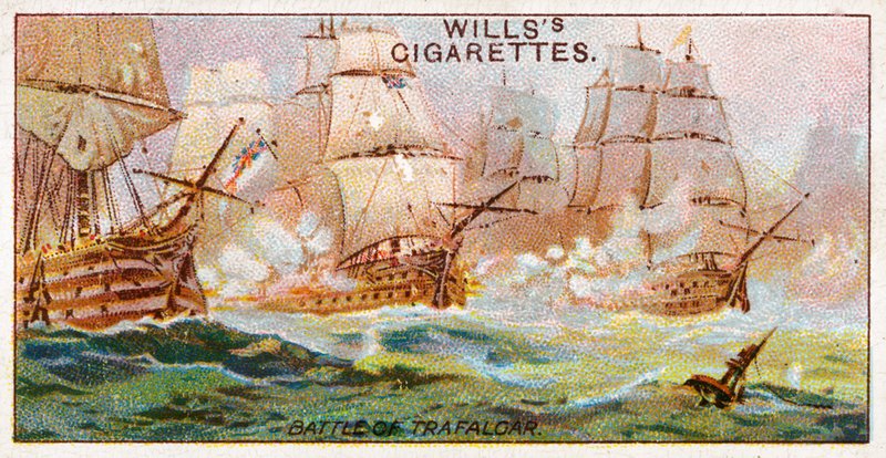 Bitva o Trafalgar od English School