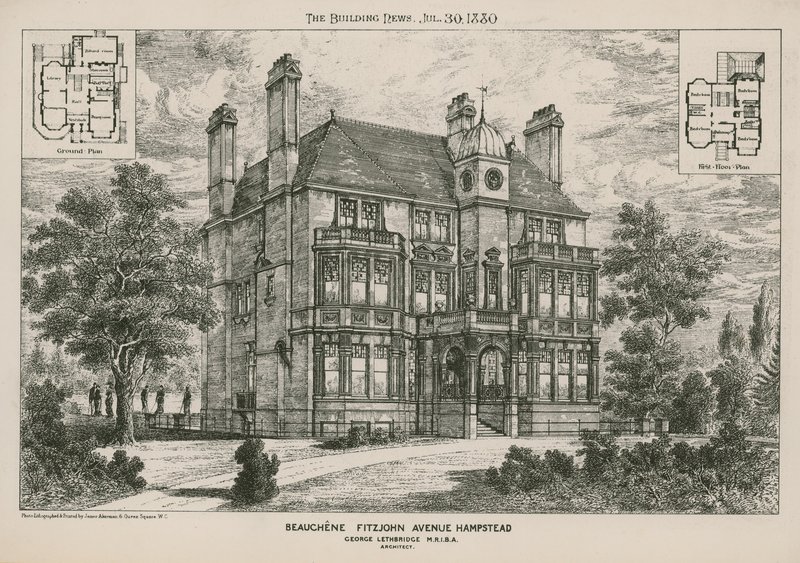 Beauchene, Fitzjohn Avenue, Hampstead od English School