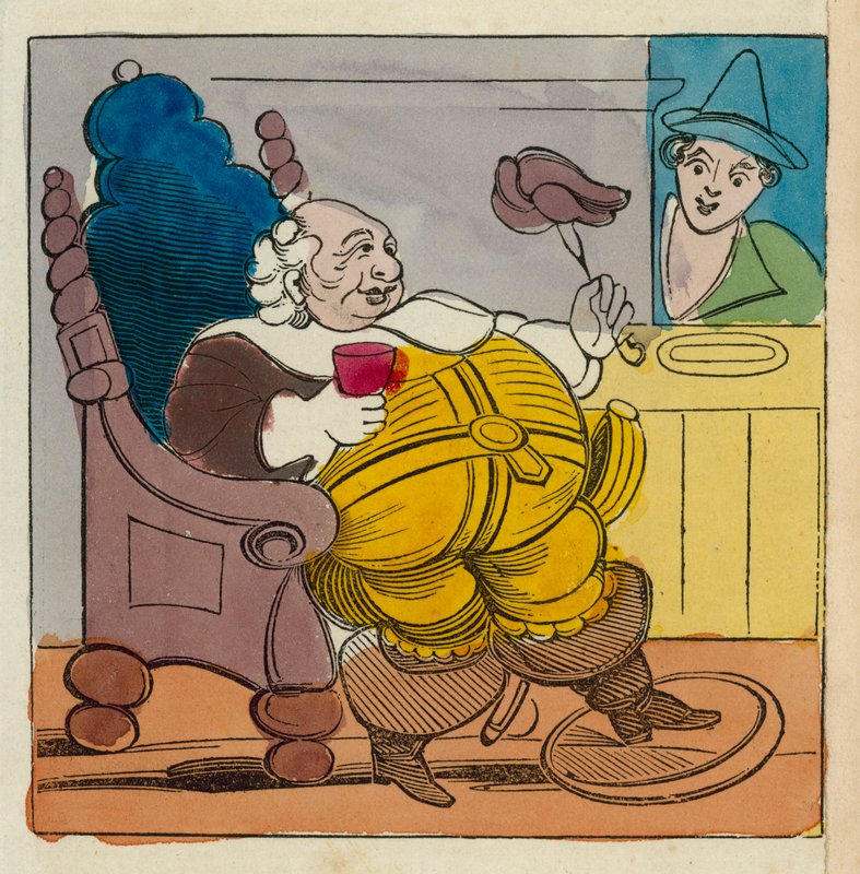 Krásy Shakespeara: (kolorovaná rytina) od English School