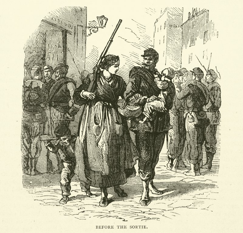 Before the Sortie, leden 1871 od English School