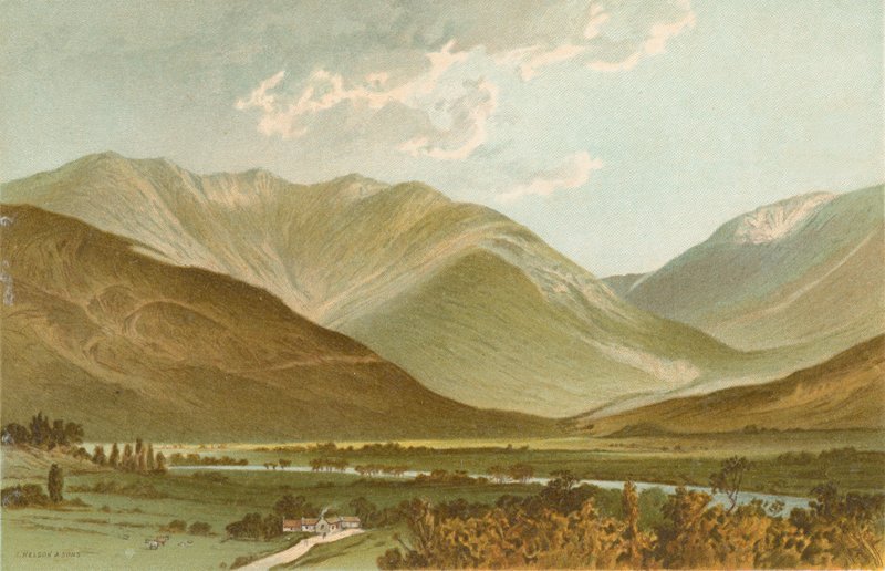 Ben Cruachan z Dalmally od English School