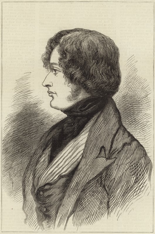 Benjamin Disraeli v roce 1837 od English School