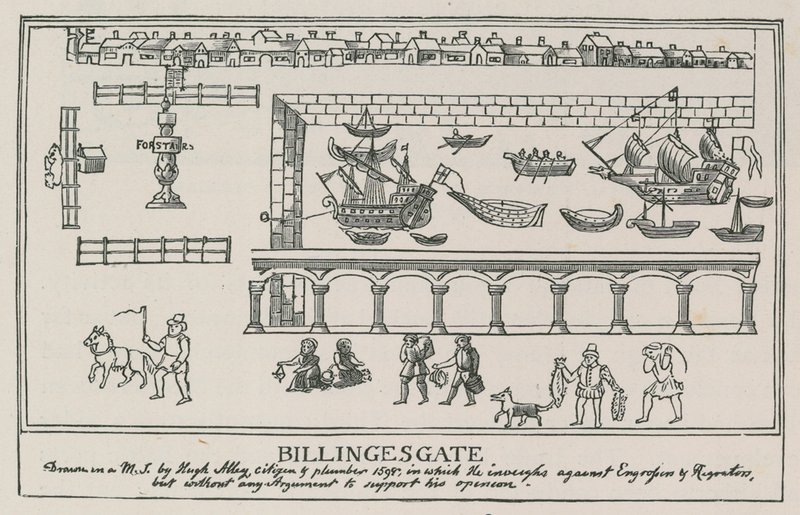 Billingsgate, 1598 od English School