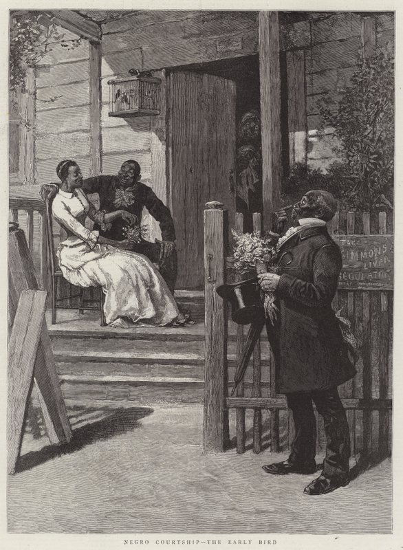 Black Courtship, the Early Bird (kaiverrus) od English School