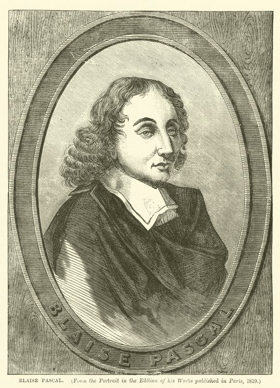 Blaise Pascal (rytina) od English School