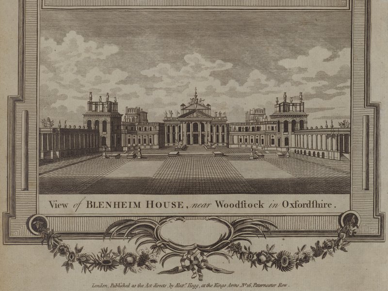 Blenheim Palace, Woodstock, Oxfordshire od English School