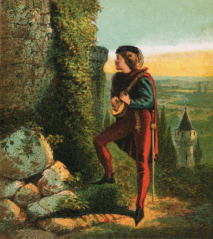 Blondel v Richardově vězení od English School
