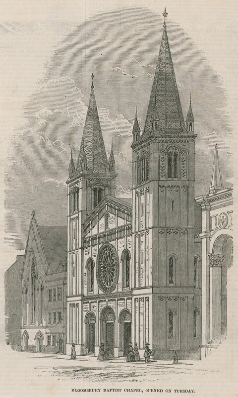 Baptistický kostel Bloomsbury od English School