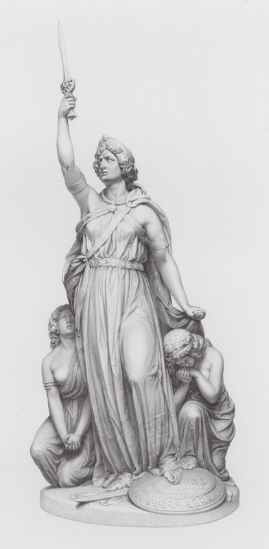 Boadicea (rytina) od English School
