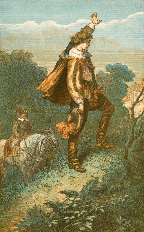 Bonnie Prince Charlie se loučí s domovem od English School