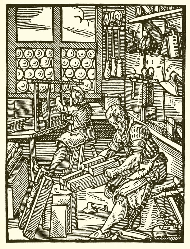 Knihařství v 15. století od English School