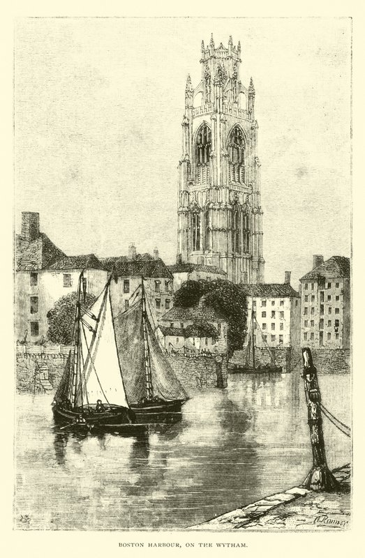 Boston Harbour, na Wytham od English School
