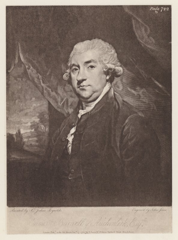 Boswell, James (litho) od English School