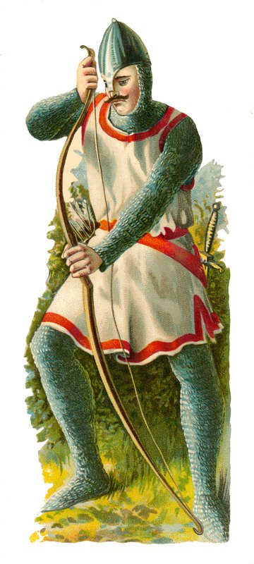 Bowman krále Viléma, AD 1066-67 od English School