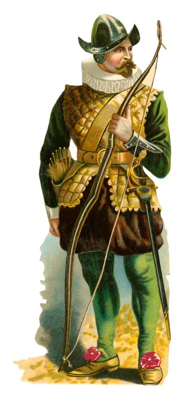Bowman z doby královny Alžběty I., 1559-1603 od English School