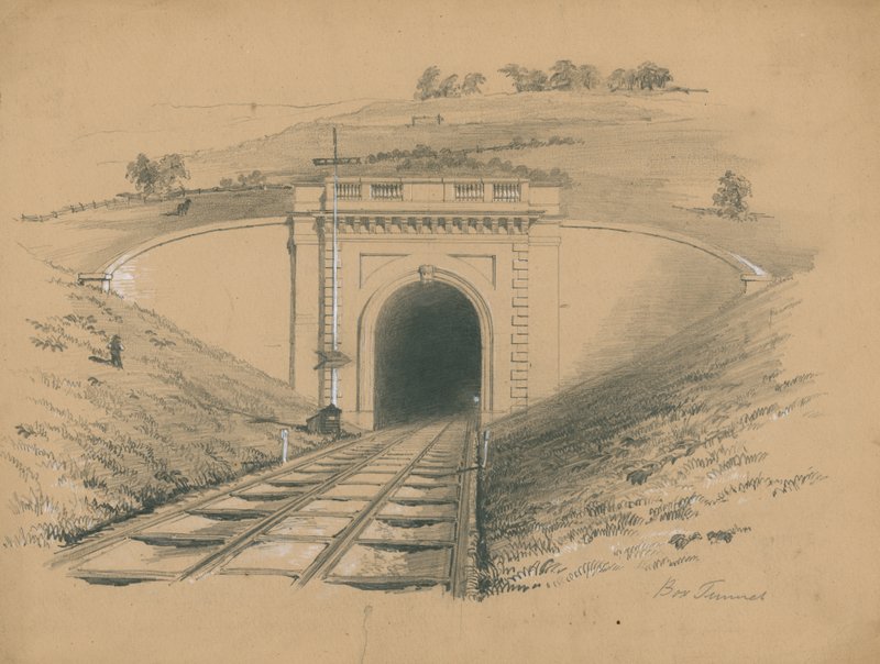 Box Tunnel, Londýn od English School