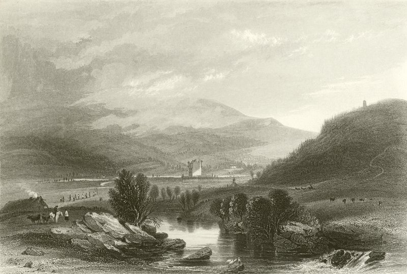 Hrad Braemar od English School